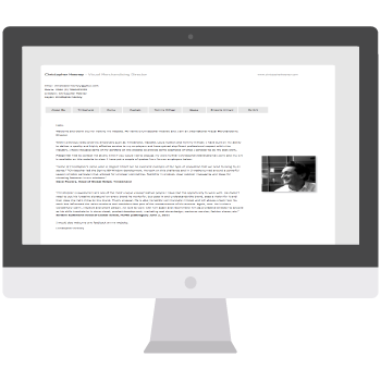 A photo of Christopher Heeney's homepage